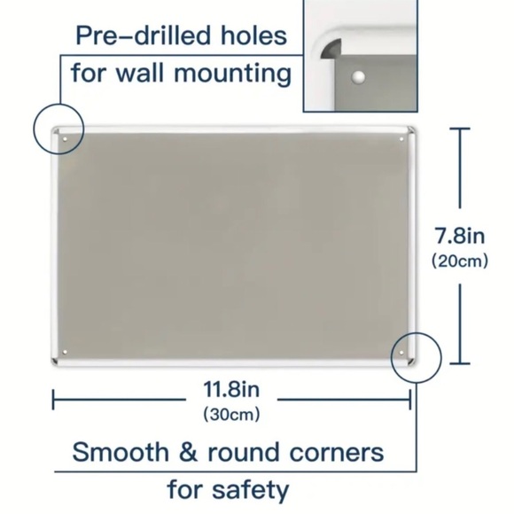 We Don’t Skinny Dip Funny Retro Pool Metal Tin Wall Sign - Picture 3 of 6